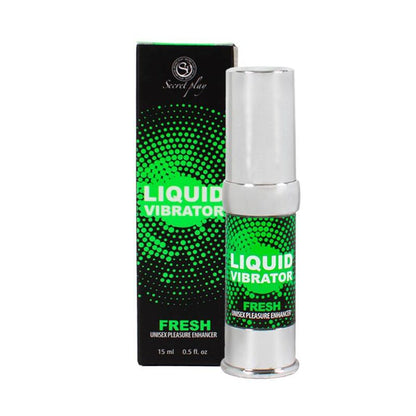 SECRETPLAY - ČERSTVÝ TEKUTÝ VIBRÁTOR STIMULÁTOR A ZESILOVAČ POTEŠENÍ 15 ML
