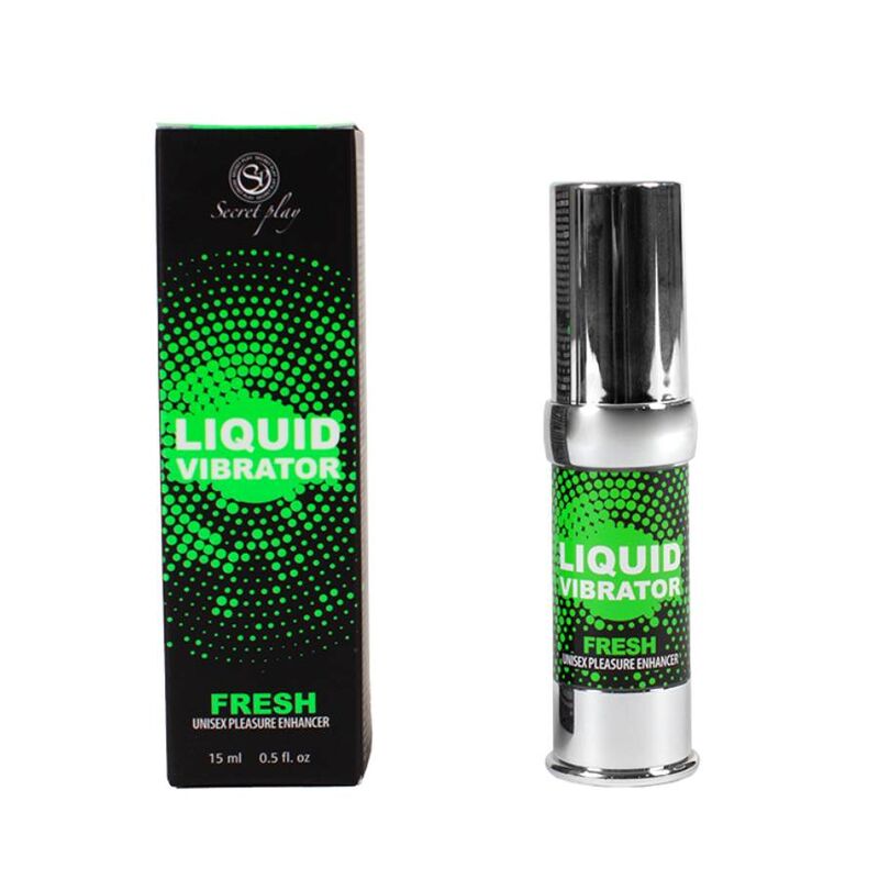 SECRETPLAY - ČERSTVÝ TEKUTÝ VIBRÁTOR STIMULÁTOR A ZESILOVAČ POTEŠENÍ 15 ML