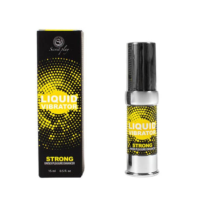 SECRETPLAY - TEKUTÝ VIBRAČNÍ STIMULÁTOR UNISEX SILNÝ 15 ML