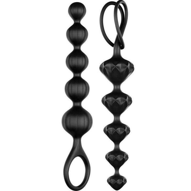 SATISFYER - ČERNÉ KORÁLKY LOVE
