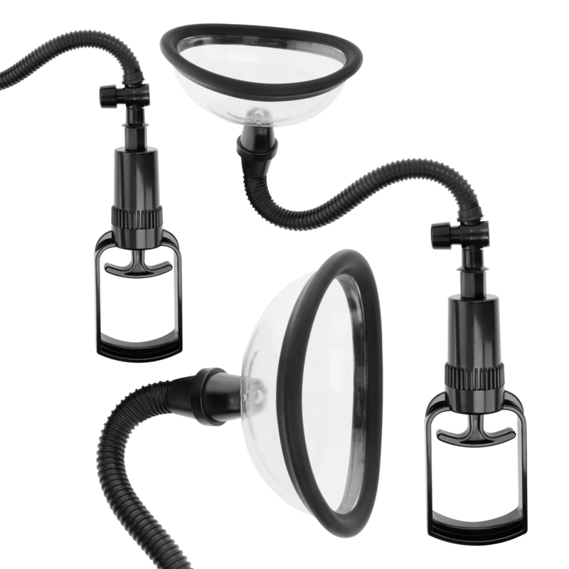INTENSE - PUMP MANUÁLNÍ VAGINÁLNÍ PUMPKA SE DVĚMA VYMĚNITELNÝMI KALÍŠKY
