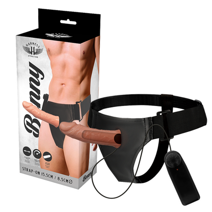 ATRAKČNÍ POSTROJ - RNES DUTÝ BENNY S VIBRÁTOREM 15 CM -O- 4,5 CM