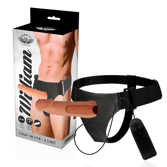 ATRAKČNÍ POSTROJ - WILLIAN HOLLOW RNES S VIBRÁTOREM 17 CM -O- 4,5 CM
