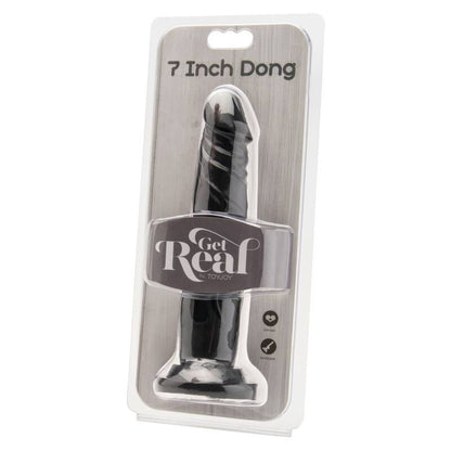 GET REAL - DONG 18 CM ČERNÝ