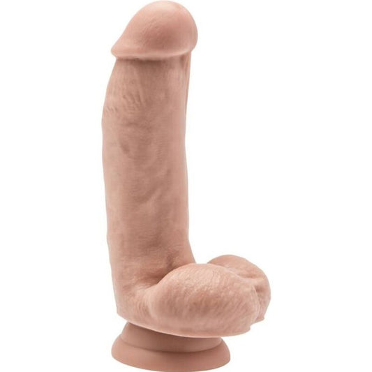 ZÍSKEJTE REÁL - DILDO 12 CM S KŮŽÍ NA KOULE