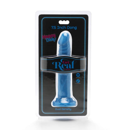 ZÍSKEJTE REÁL - HAPPY DICKS DONG 19 CM MODRÝ
