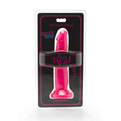ZÍSKEJTE REÁL - HAPPY DICKS DONG 19 CM RŮŽOVÝ
