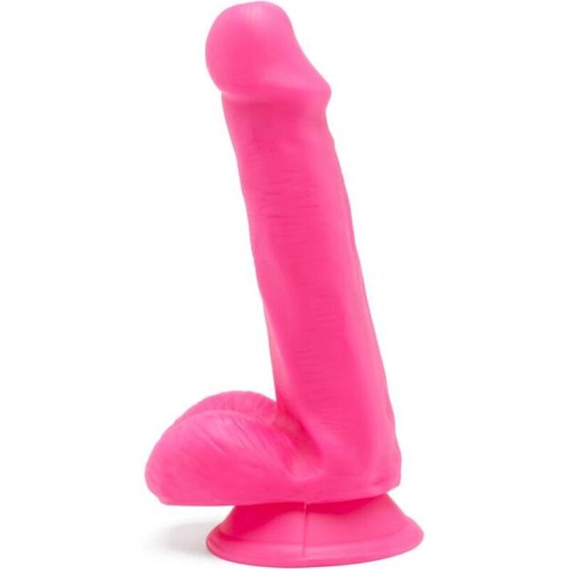 ZÍSKEJTE REÁL - HAPPY DICKS DILDO 12 CM KOULE RŮŽOVÉ