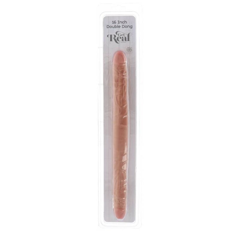 ZÍSKEJTE REÁL - DVOJITÝ PÁNSKÝ DONG 40 CM SKIN