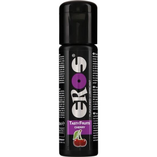 EROS - LUBRIKANT S PŘÍCHUTÍ CHUTNÉHO OVOCE TŘEŠŇ 100 ML