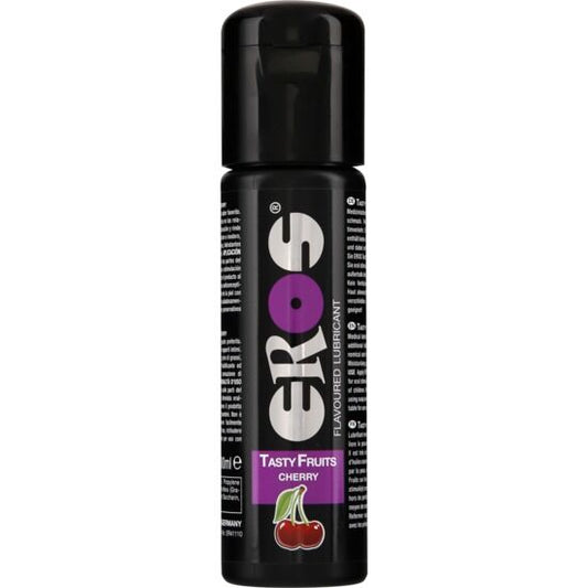 EROS - LUBRIKANT S PŘÍCHUTÍ CHUTNÉHO OVOCE TŘEŠŇ 100 ML