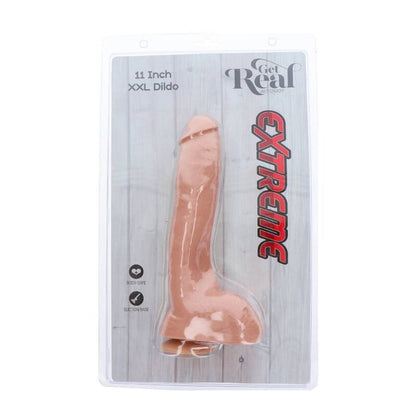 ZÍSKEJTE REÁL - EXTRÉMNÍ XXL DILDO 28 CM SKIN