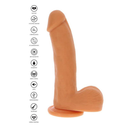 ZÍSKEJTE REÁL - MAGNETICKÉ PULSE DŮVĚŘUJÍCÍ DILDO SKIN