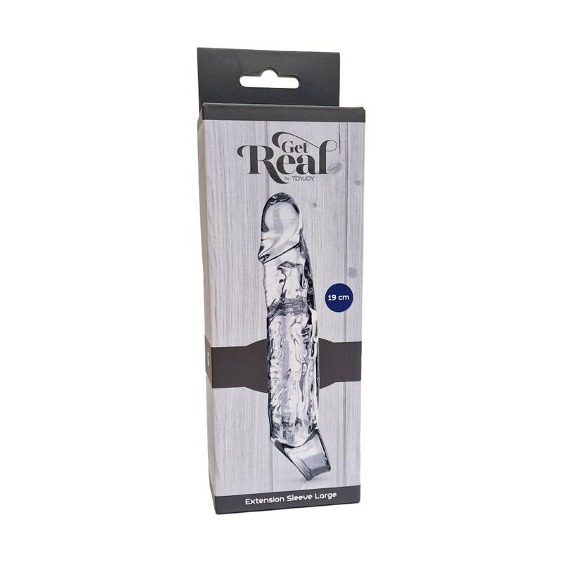 GET REAL - PRODLOUŽENÍ DÉLKA 19 CM PRŮHLEDNÉ