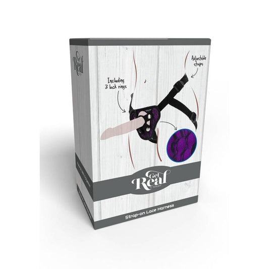 GET REAL - PÁSKOVÝ POSTROJ S KRAJINKOU FIALOVÝ