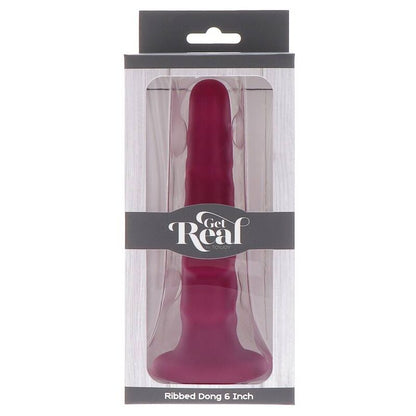 ZÍSKEJTE REÁL - ŽEBROVANÝ DONG 12 CM ČERVENÝ