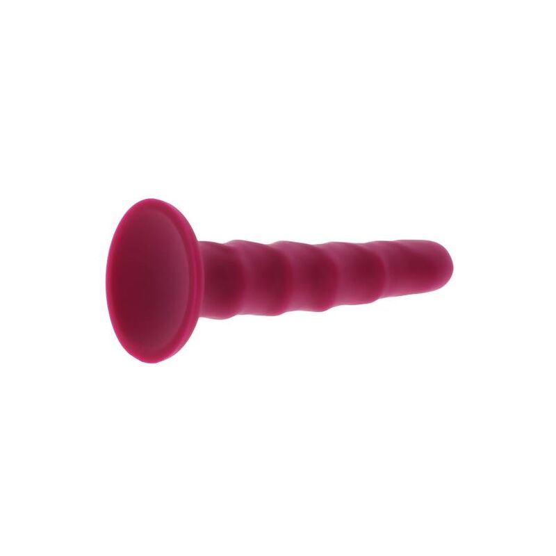 ZÍSKEJTE REÁL - ŽEBROVANÝ DONG 12 CM ČERVENÝ