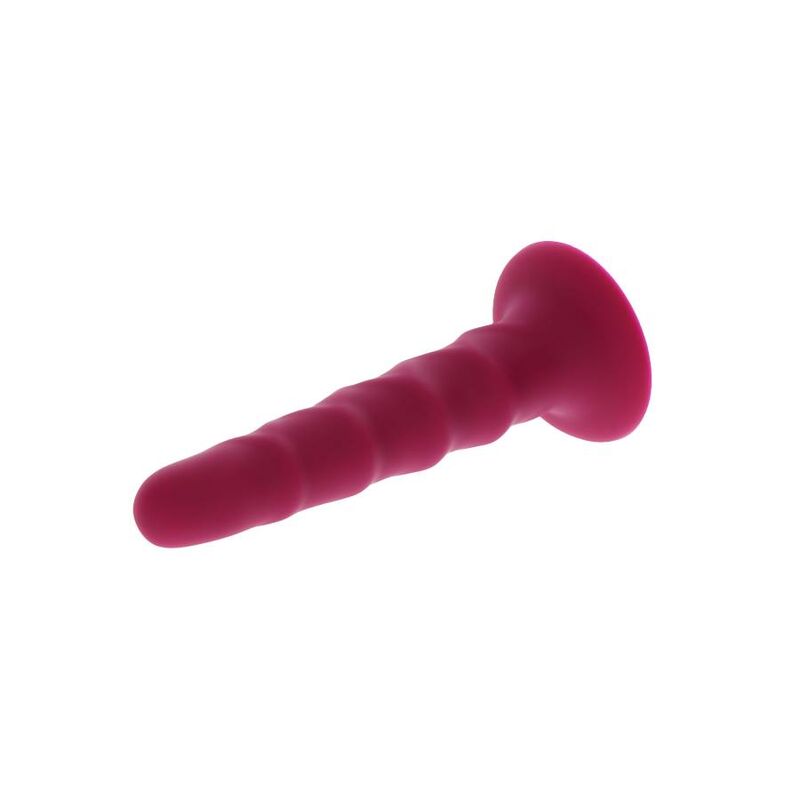 ZÍSKEJTE REÁL - ŽEBROVANÝ DONG 12 CM ČERVENÝ