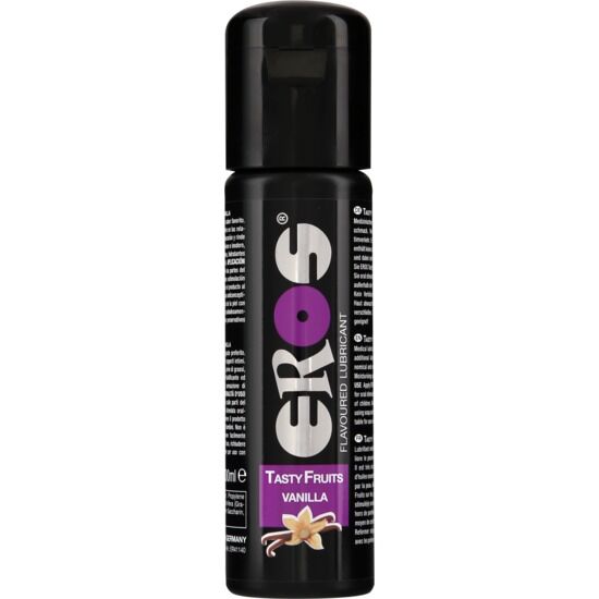 EROS - LUBRIKANT S PŘÍCHUTÍ CHUTNÉHO OVOCE VANILKA 100 ML