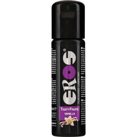 EROS - LUBRIKANT S PŘÍCHUTÍ CHUTNÉHO OVOCE VANILKA 100 ML