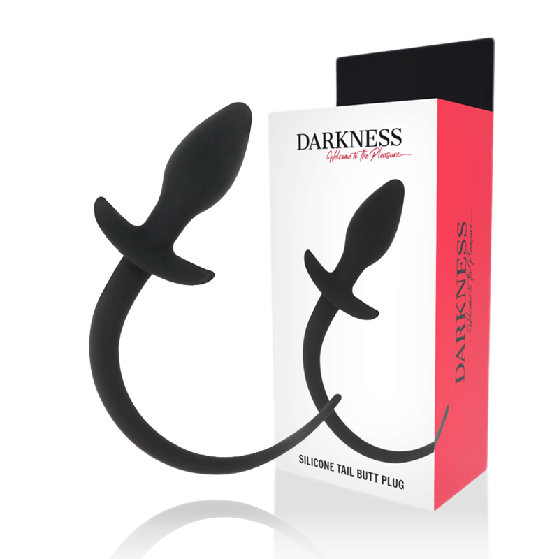 DARKNESS - ANÁLNÍ KOlík 28 CM ČERNÝ SILIKON