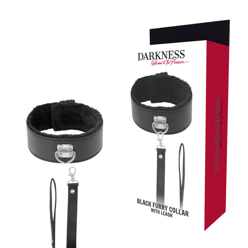 DARKNESS - PODŠÍVANÝ NÁHRDELNÍK S TITANOVÝM ŘETÍZKEM