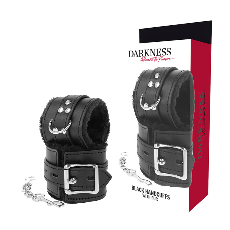 DARKNESS - BDSM POUTA S ČERNOU PODŠÍVKOU