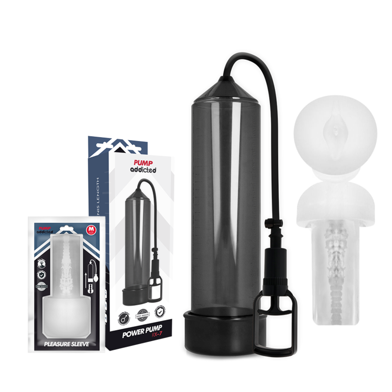 PUMP ADDICTED - RX7 ČERNÁ S MASTURBÁTOREM