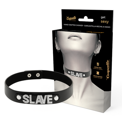 KOKETNÍ ŠIK DESIRE - VEGANSKÝ KOŽENÝ NÁHRADNÍK SLAVE