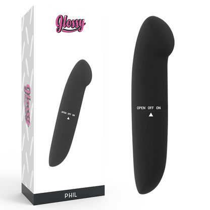 LESKLÝ - PHIL VIBRATOR ČERNÝ