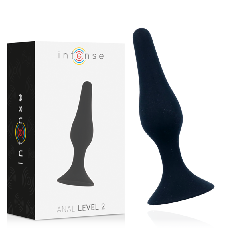 INTENSE - ANÁLNÍ ÚROVEŇ 2 11,5 CM ČERNÝ
