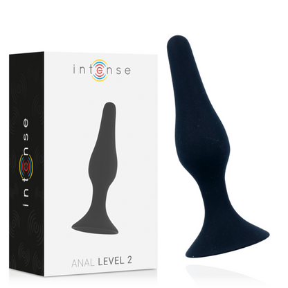 INTENSE - ANÁLNÍ ÚROVEŇ 2 11,5 CM ČERNÝ