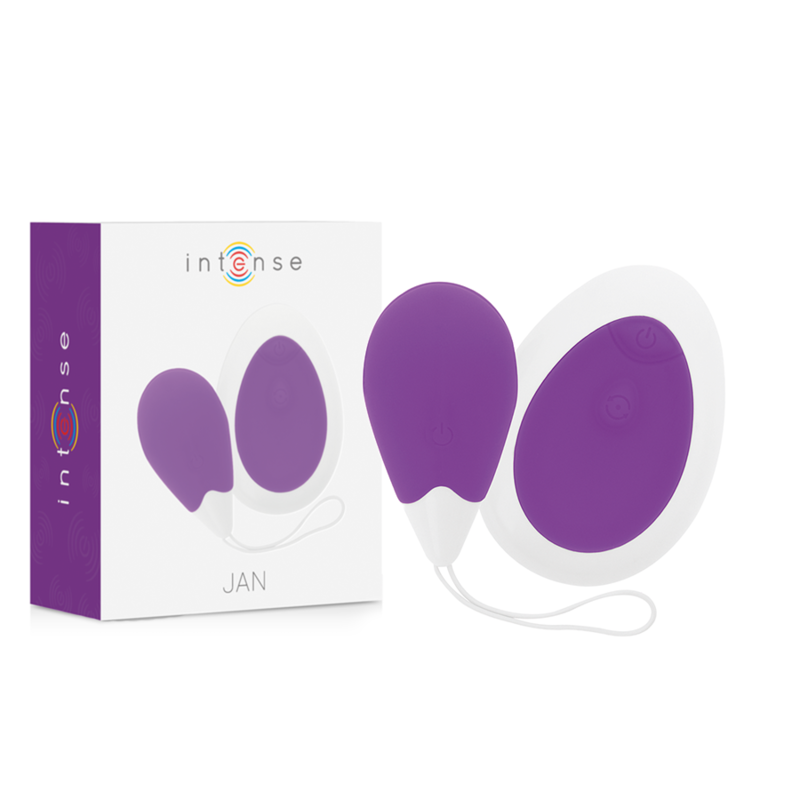 INTENSE - VIBRAČNÍ VAJÍČKO S DÁLKOVÝM OVLÁDÁNÍM JAN LILAC