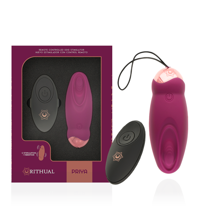 RITHUAL - DÁLKOVÉ OVLÁDÁNÍ PRIYA EGG G-SPOT + VIBRACE