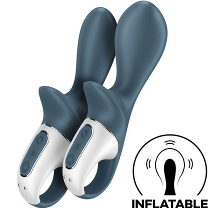 SATISFYER - VZDUCHOVÉ ČERPADLO BOOTY 2 TMAVĚ ŠEDÉ