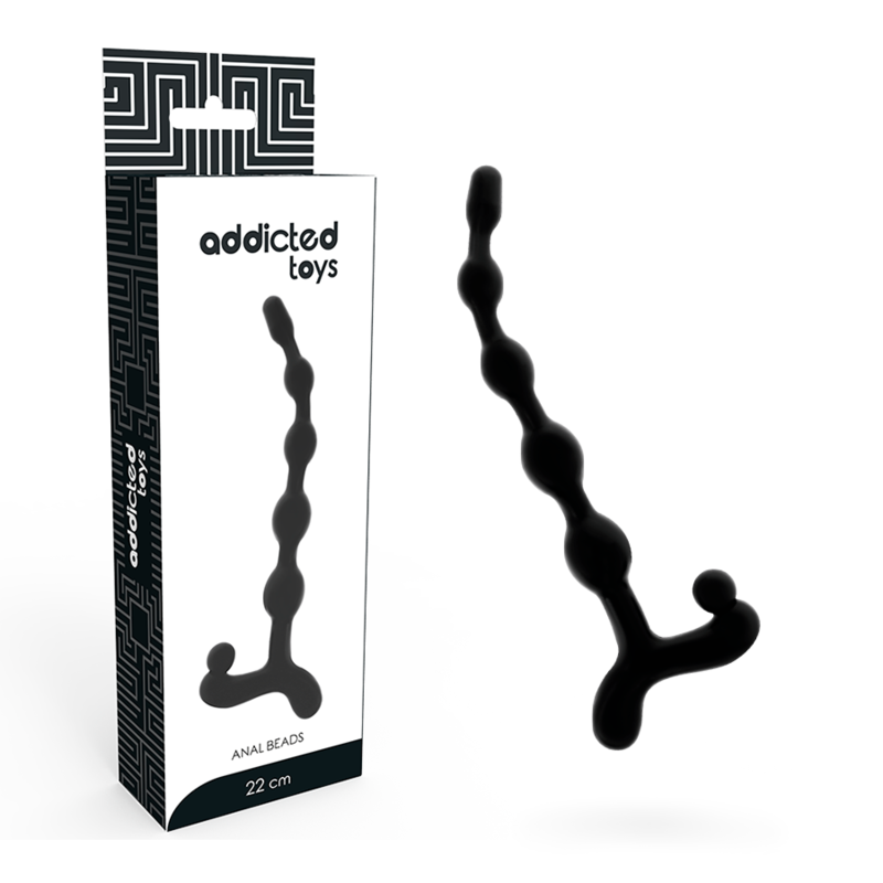 ADDICTED TOYS - ANÁLNÍ KOULE 22 CM ČERNÉ