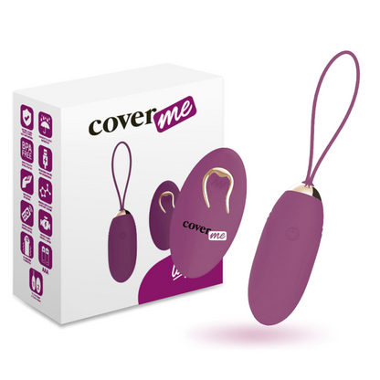 COVERME - VAJÍČKO NA DÁLKOVÉ OVLÁDÁNÍ V LAPI LILAC