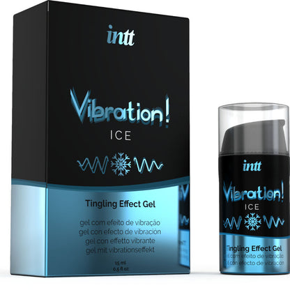 INTT - SILNÝ INTIMNÍ STIMULANČNÍ VIBRAČNÍ GEL S EFEKTEM 15ML