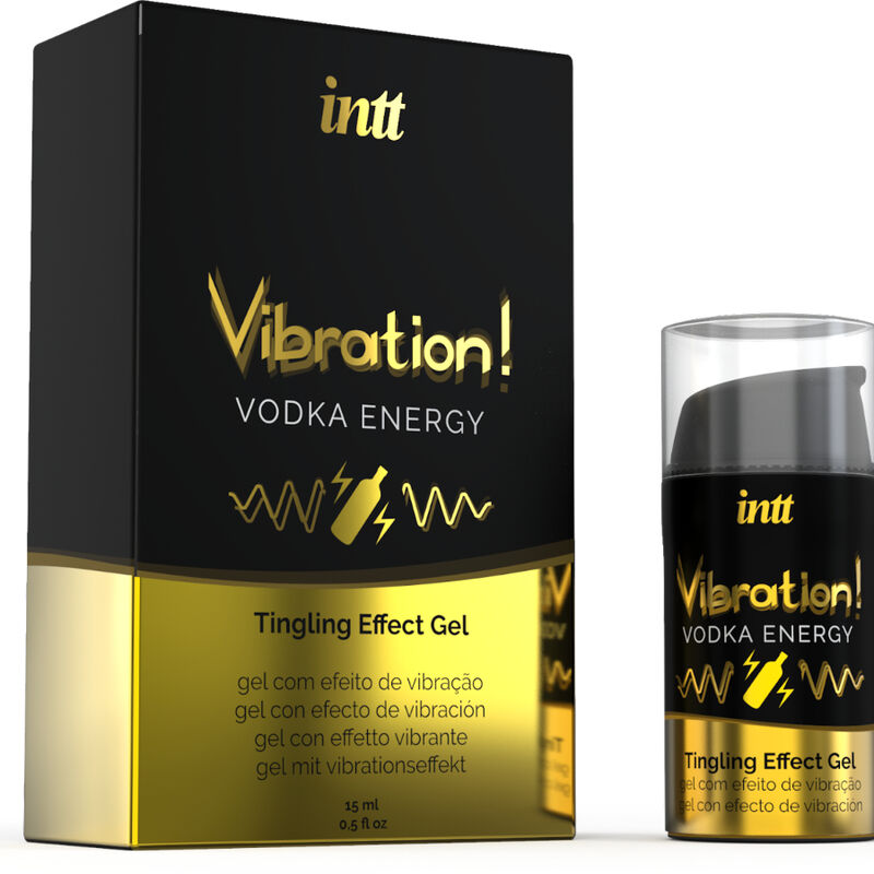 INTT - SILNÝ INTIMNÍ STIMULANT TEKUTÝ VIBRAČNÍ GEL VODKA 15ML