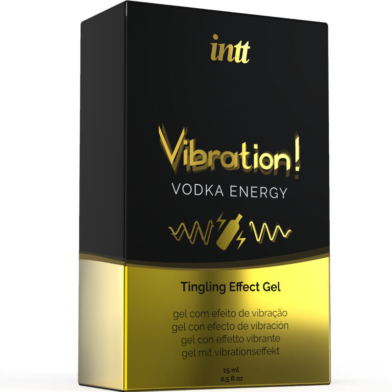 INTT - SILNÝ INTIMNÍ STIMULANT TEKUTÝ VIBRAČNÍ GEL VODKA 15ML