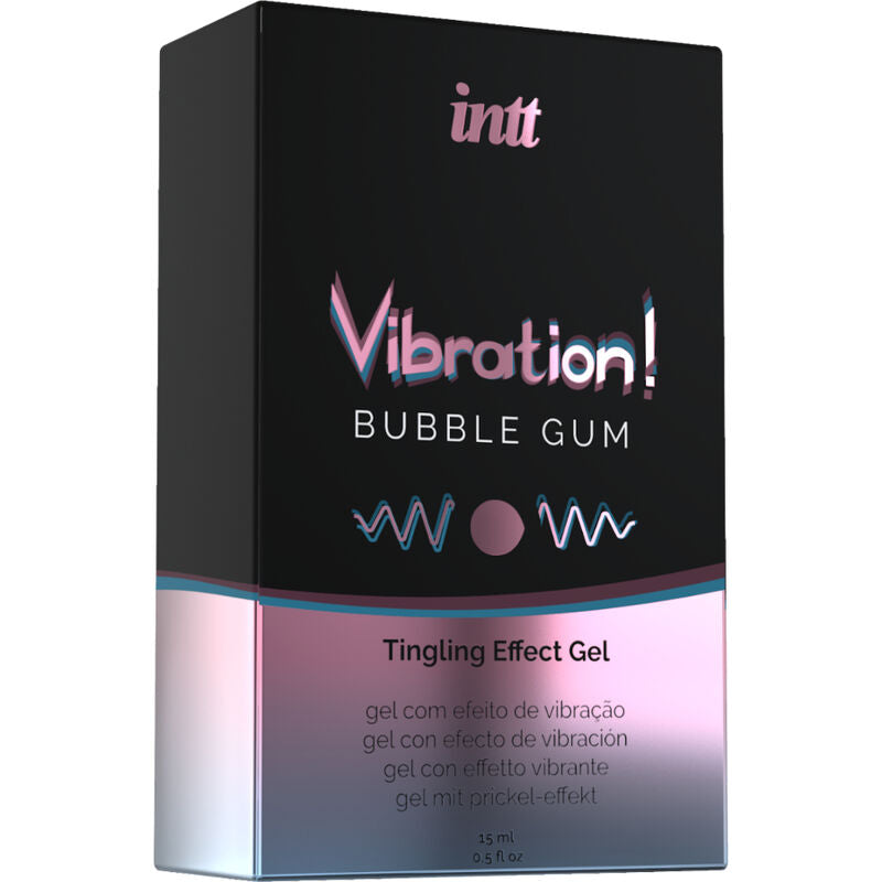 INTT - VÝKONNÝ INTIMNÍ STIMULANT KAPALNÁ VIBRAČNÍ GUM GUM 15ml