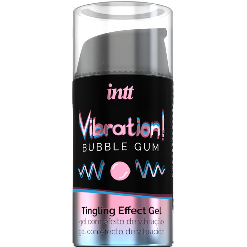 INTT - VÝKONNÝ INTIMNÍ STIMULANT KAPALNÁ VIBRAČNÍ GUM GUM 15ml