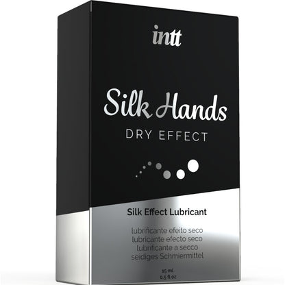 INTT LUBRIKANTY - LUBRIKANT SILK HANDS KONCENTROVANÉ SILIKONOVÉ SLOŽENÍ 15 ML