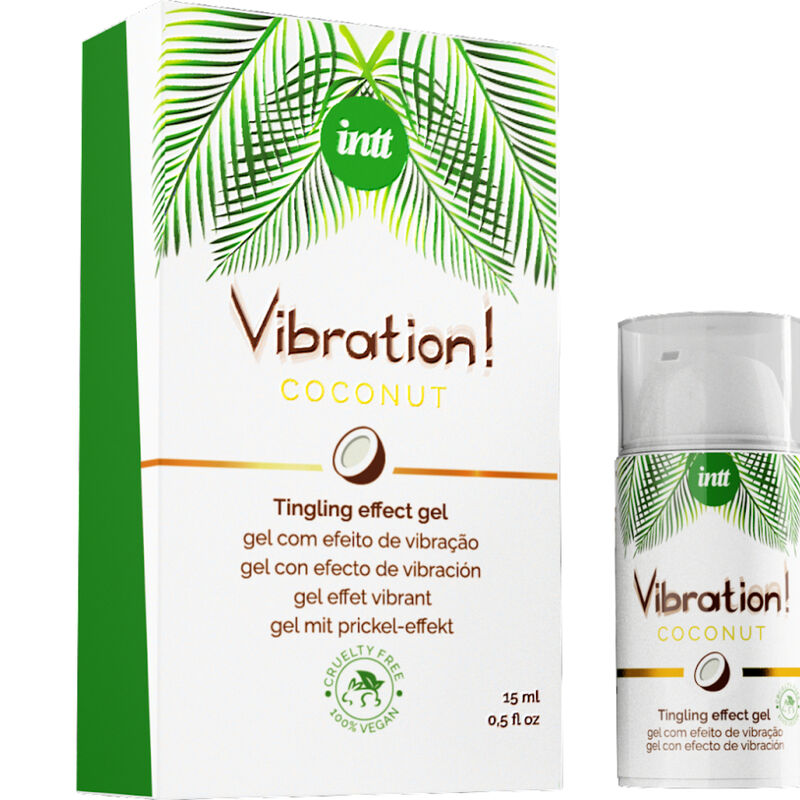 INTT - VIBRAČNÍ GEL SILNÝ STIMULANT VEGANSKÝ TEKUTINOVÝ VIBRÁTOR