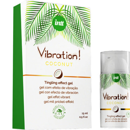 INTT - VIBRAČNÍ GEL SILNÝ STIMULANT VEGANSKÝ TEKUTINOVÝ VIBRÁTOR