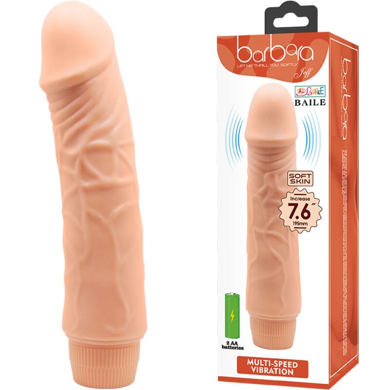 BAILE - REALISTICKÝ VIBRÁTOR BARBARA 20 CM