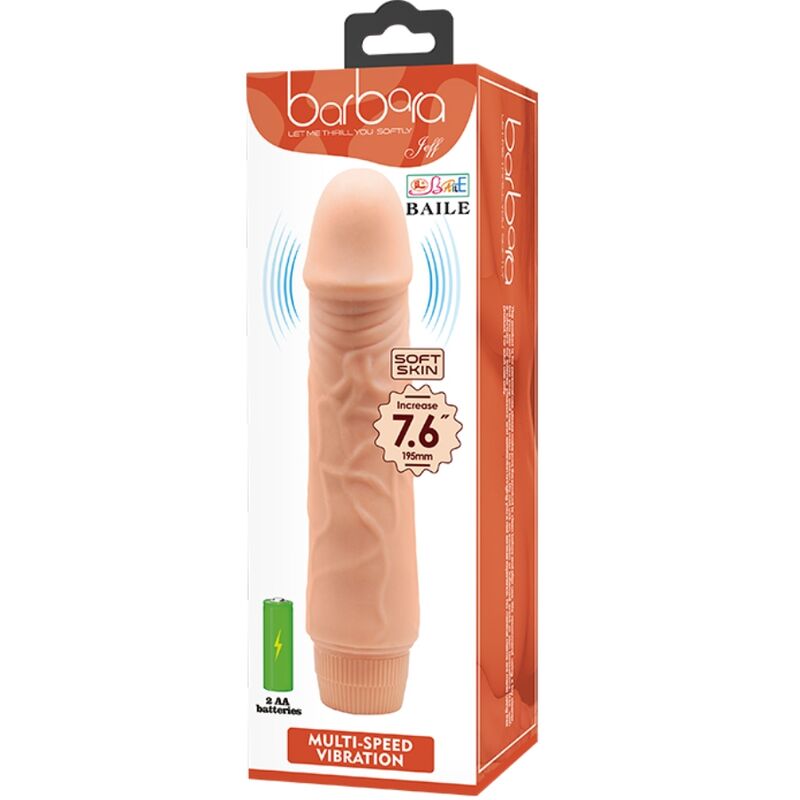 BAILE - REALISTICKÝ VIBRÁTOR BARBARA 20 CM