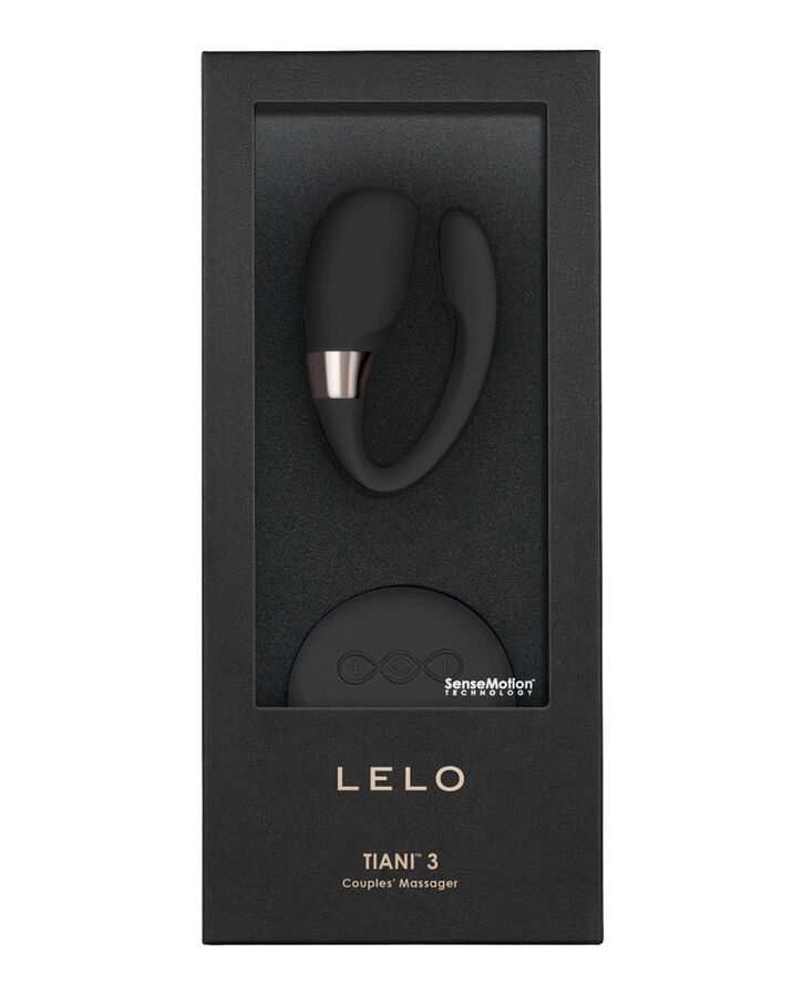 LELO - INSIGNIA TIANI 3 ČERNÝ MASÁŽNÍ PŘÍSTROJ