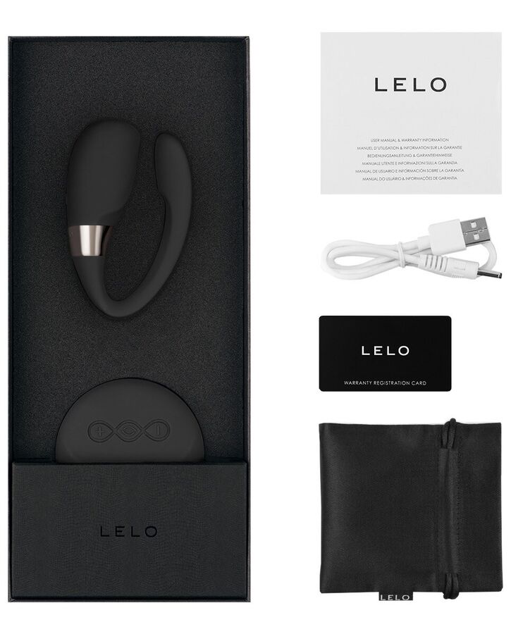 LELO - INSIGNIA TIANI 3 ČERNÝ MASÁŽNÍ PŘÍSTROJ