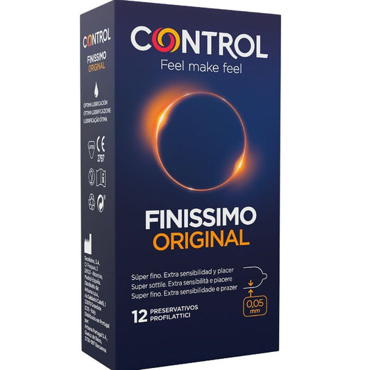 OVLÁDÁNÍ - KONDOMY FINISSIMO 12 JEDNOTEK